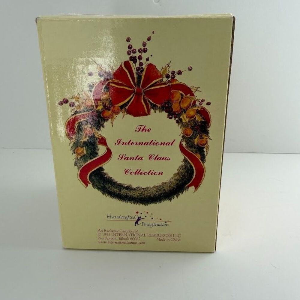 Vintage International Santa Claus Collection First Footer Scotland SC27 w Box - Picture 7 of 14